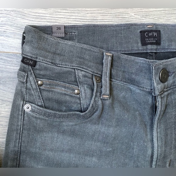 Citizens Of Humanity Washed Gray High-Rise Jeans - Picture 2 of 10